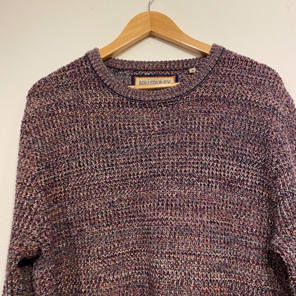 Mantaray UK Knit Red Sweater Size Medium - Picture 4 of 5